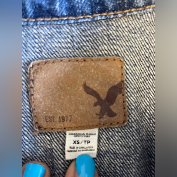 American Eagle Classic Denim Jacket - Size XS - Picture 12 of 12